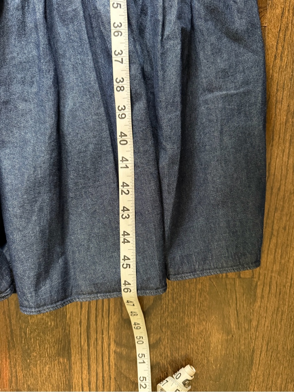 NWT kate spade Denim Tiered V-Neck Midi Dress - Picture 6 of 8